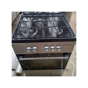Maxi GAS COOKER 60X60 4 BURNER BASIC BLACK GREY