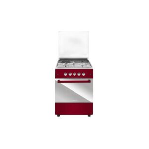 Maxi Free Standing Gas Cooker- MAXI 60x60 M4 (3+1) INOX RED