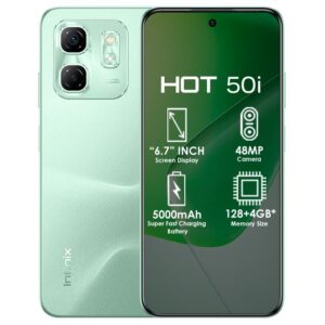 Infinix Hot 50i 6.78" 4GB RAM/128GB ROM Android 13- Green