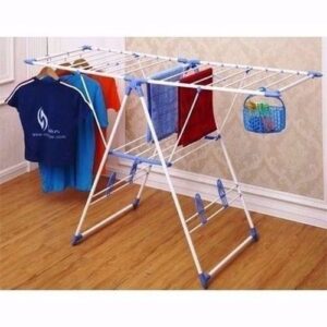 Baby And Adult Cloth Hanger / Dryer Foldable Blue
