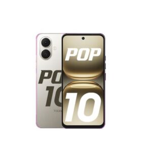 Tecno Pop 10 – 64GB ROM + 3GB RAM – 6.6" Display – 5000mAh – Android 13 Go Edition