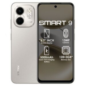 Infinix Smart 9 6.7" 3GB RAM/128GB ROM Android 14 Go Titanium