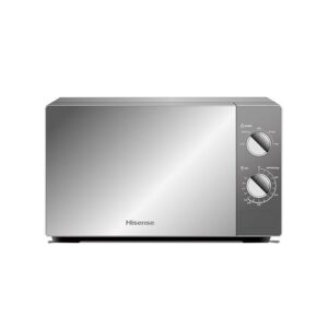 Hisense 20 Liters Manual Microwave Oven, Silver Mirror- MWO20MOMS10-H