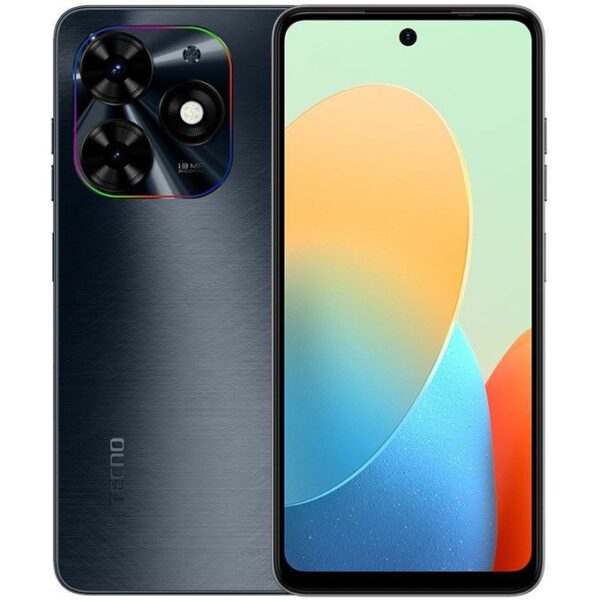 Tecno POP 8 (BG6) 6.6 HD+,64GB ROM/3 GB RAM 5000mAh, 8MP - Black