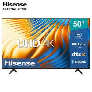 Hisense 50'' Inches Smart UHD 4K TV (A6N) - Black +1 Year Warranty