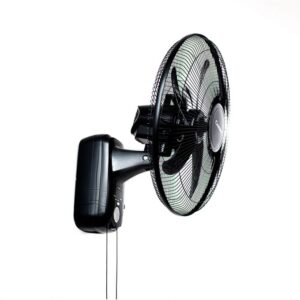 Century 18 Inches Rechargeable Wall Fan (FRCB 45) - Black