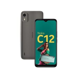 Nokia C12 6.3" 2GB RAM/64GB ROM, 8MP + 5MP 4G Dual SIM - Charcoal