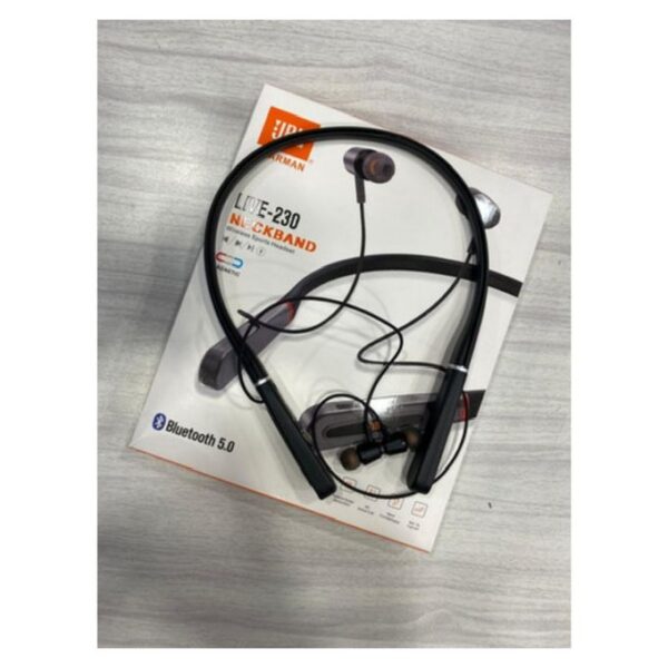 Jbl Live 230 Neckband Wireless Sports Headset-magnetic Base
