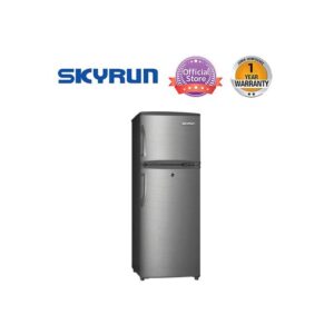 Skyrun 182 Litres Double Door Top Mount Fridge (BCD-187A) - Inox